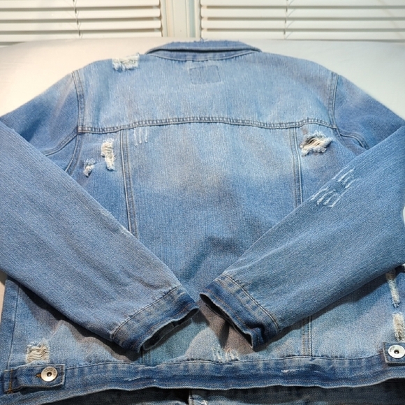 Cavalini Light Blue Denim Jacket - Picture 8 of 14